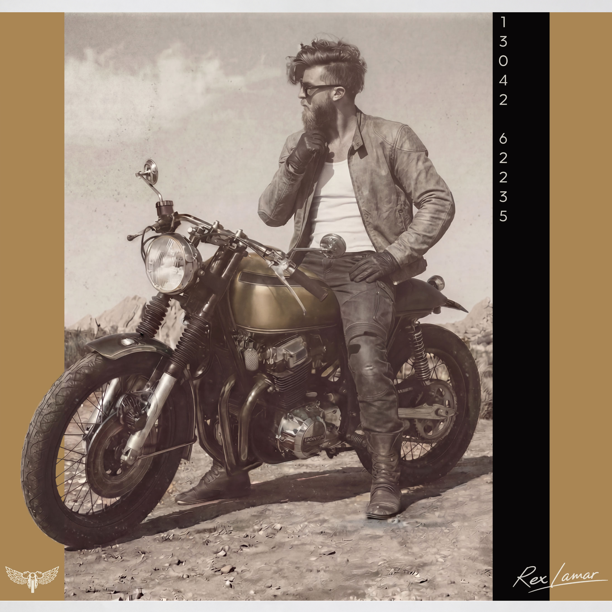 Dust & Alloy '81 | Sunfade Monochrome Chronicles by Rex Lamar