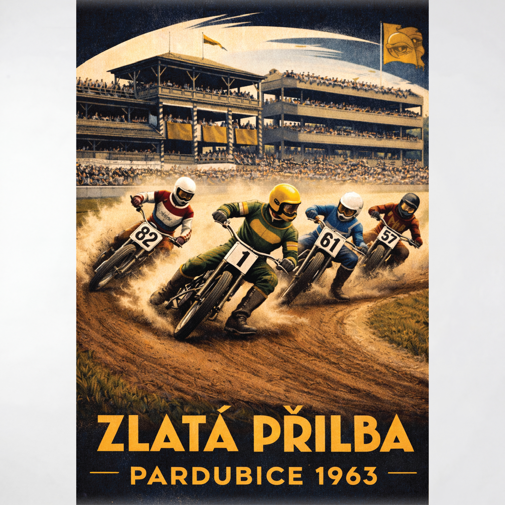 Golden Helmet, Pardubice 1963 | The Continental Collection by Ms Eve
