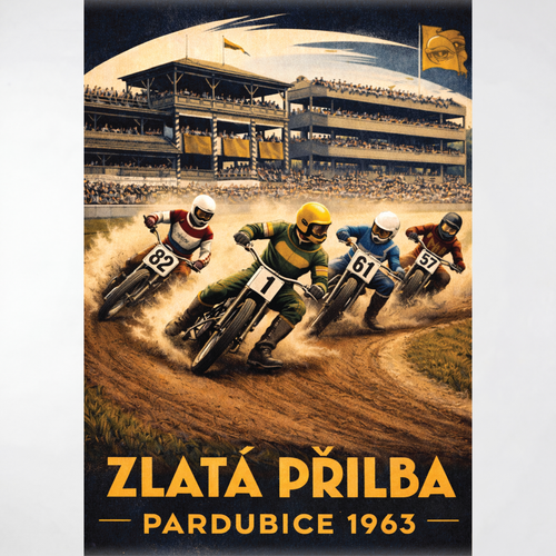 Golden Helmet, Pardubice 1963 | The Continental Collection by Ms Eve