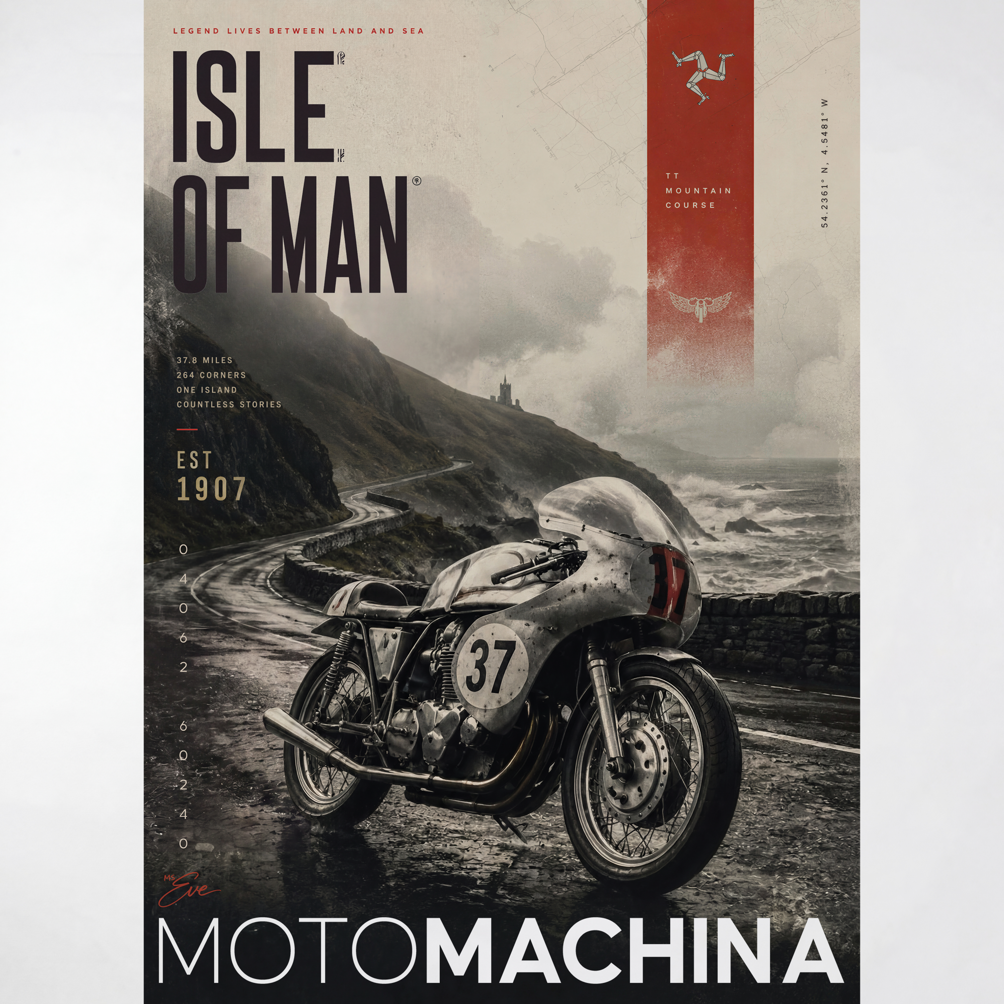 Isle of Man | The Atlas Collection by Ms Eve