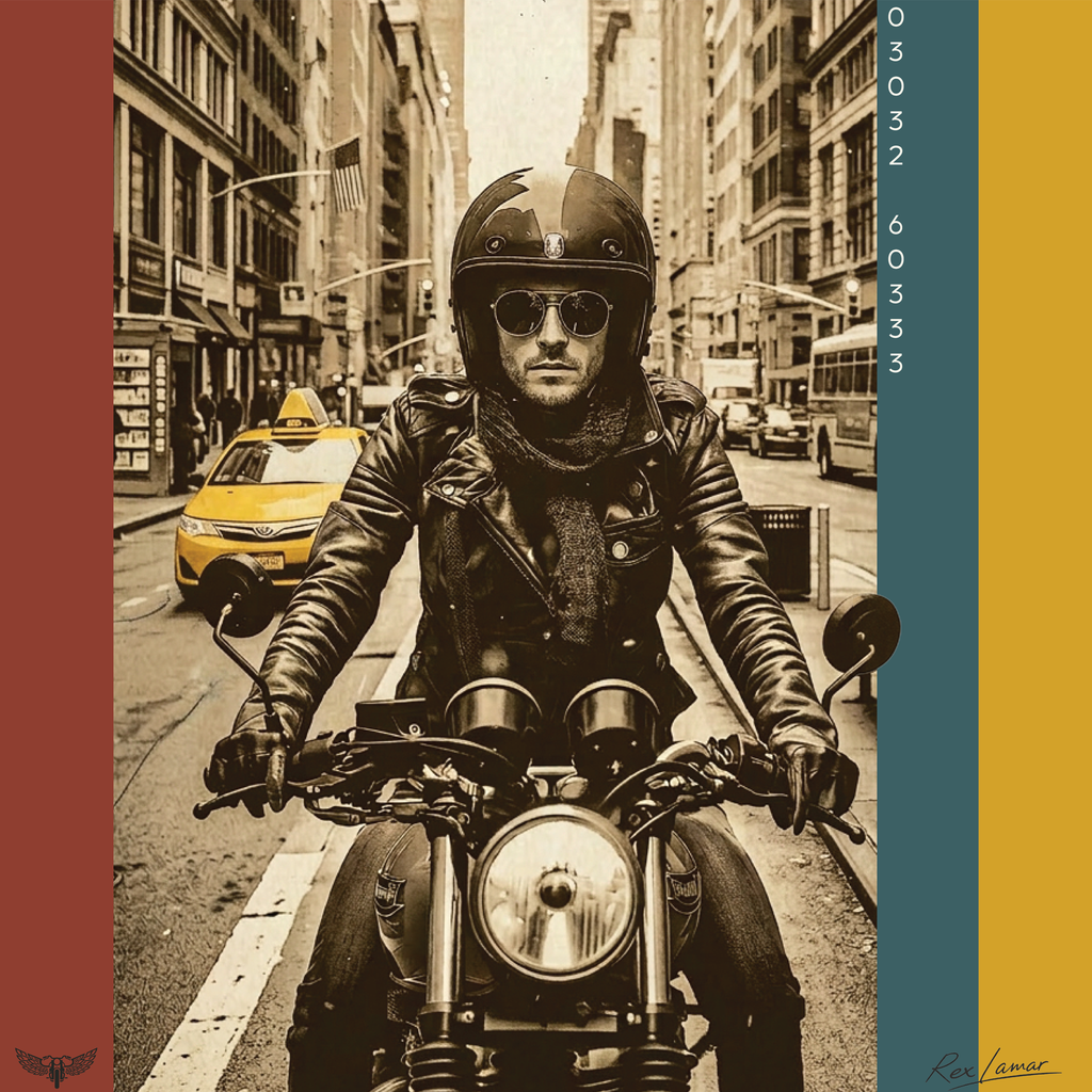 Urban Static ’80 | Sunfade Monochrome Chronicles by Rex Lamar